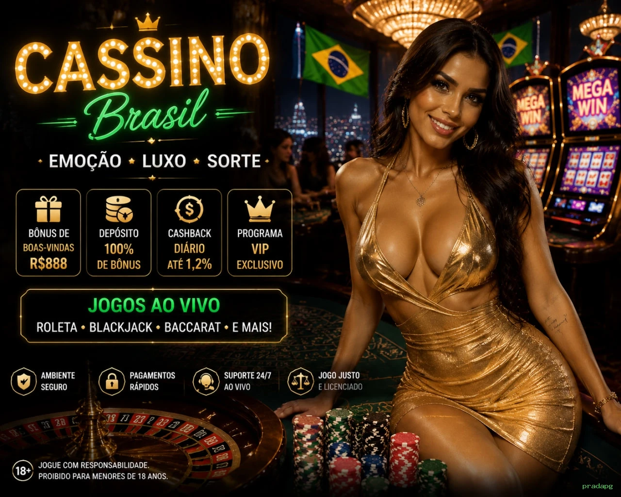 Cassino ao Vivo pradapg - Dealers Brasileiros Profissionais